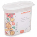 Емкость для сыпучих продуктов "Фиеста" 2,7л, с клапаном /М8002/ Башкирия